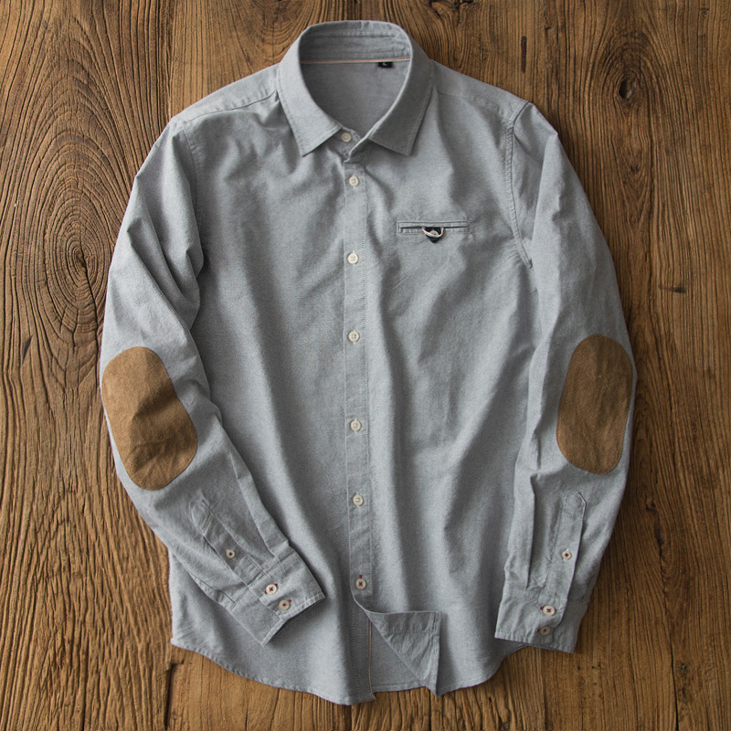 Oxford Cotton Casual Shirt Business - Oxford Retro Hemd Japanischen Business Casual