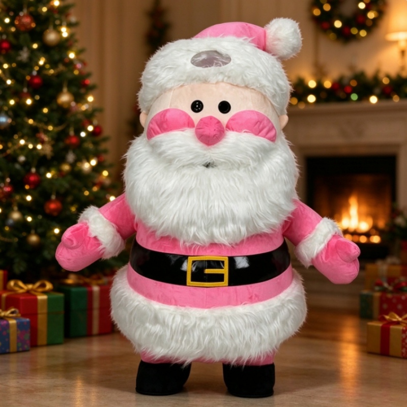 Rosa Weihnachtsmann Aufblasbar – Suits Bewertung und Preis